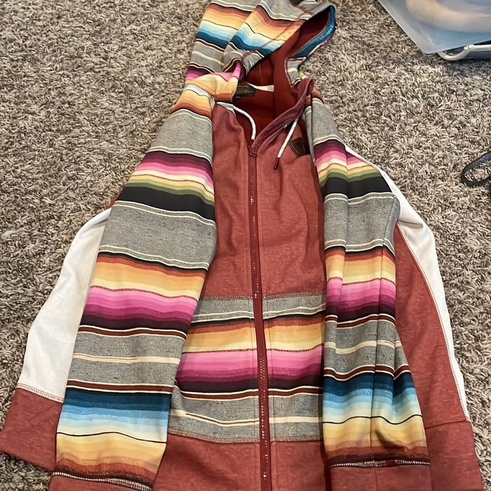 Burton serape zip up hoodie - Picture 1 of 3